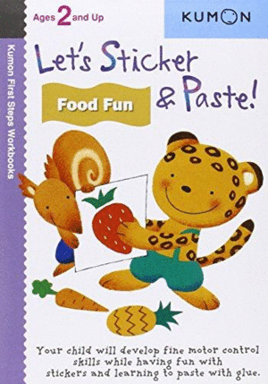 LET'S STICKER AND PASTE! FOOD FUN