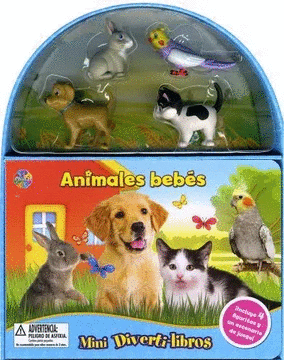 MINI DIVERTILIBROS: ANIMALES BEBÉS