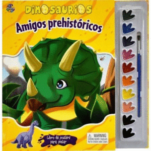 LIBRO POSTER: DINOSAURIOS AMIGOS PREHISTÓRICOS