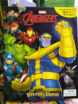 AVENGERS: DIVERTI-LIBROS