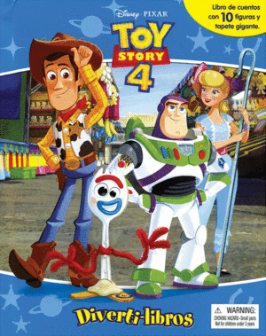 TOY STORY 4: DIVERTI-LIBROS