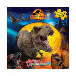 MI PRIMER LIBRO DE ROMPECABEZAS: JURASSIC WORLD