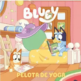 BLUEY. PELOTA DE YOGA
