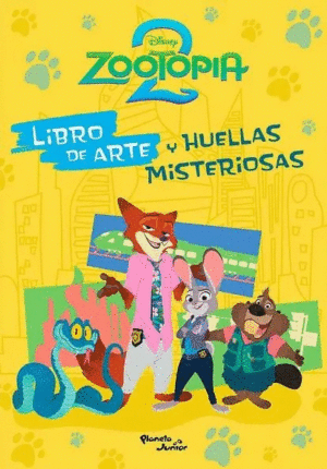 ZOOTOPIA 2 LIBRO DE ARTE Y HUELLAS MISTERIOSAS