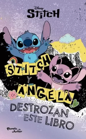 STITCH Y ANGELA DESTROZAN ESTE LIBRO