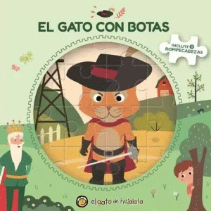 EL GATO CON BOTAS (LIBRO + 3 PUZLES)