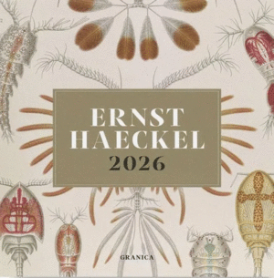 CALENDARIO PARED 2026 ERNST HAECKEL