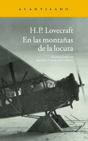 EN LAS MONTAÑAS DE LA LOCURA - H. P. LOVECRAFT