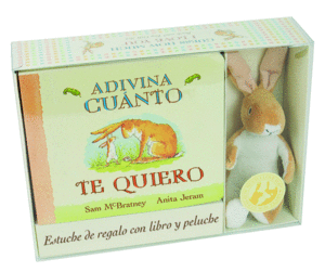 ADIVINA CUANTO TE QUIERO (ESTUCHE CON LIBRO Y PELUCHE)