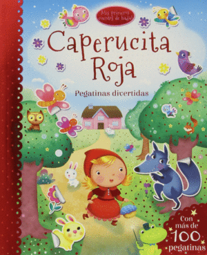 CAPERUCITA ROJA : PEGATINAS DIVERTIDAS