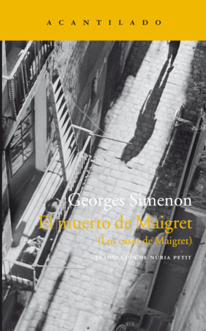 EL MUERTO DE MAIGRET - GEORGES SIMENON