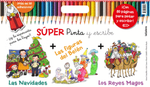 SÚPER PINTA Y ESCRIBE LAS NAVIDADES