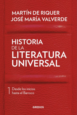 HISTORIA DE LA LITERATURA UNIVERSAL I