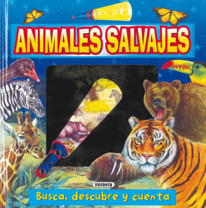 ANIMALES SALVAJES - BUSCA, DESCUBRE Y CUENTA