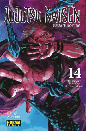 JUJUTSU KAISEN 14: EL INCIDENTE DE SHIBUYA -EL BIEN Y EL MAL-