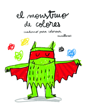 EL MONSTRUO DE COLORES (PARA COLOREAR)