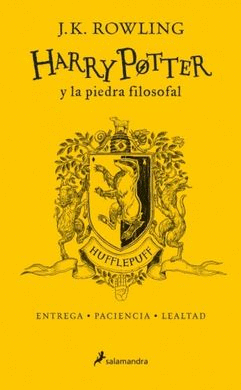 HARRY POTTER Y LA PIEDRA FILOSOFAL (HUFFLEPUFF)