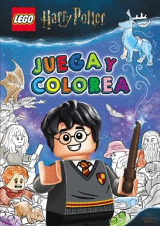 HARRY POTTER: JUEGA Y COLOREA