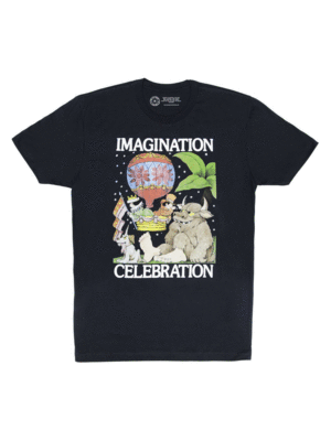 CAMISETA ADULTO IMAGINATION CELEBRATION OUT OF PRINT