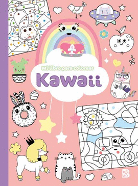 MI LIBRO PARA COLOREAR: KAWAII