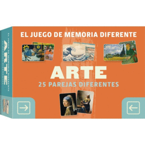 ARTE: EL JUEGO DE MEMORIA DIFERENTE (25 PAREJAS DIFERENTES)