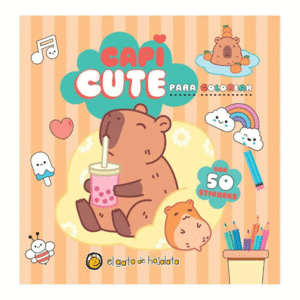 CAPI CUTE PARA COLOREAR