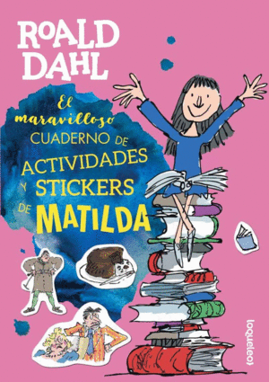 EL MARAVILLOSO CUADERNO DE ACTIVIDADES Y CALCOMANIAS DE MATILDA