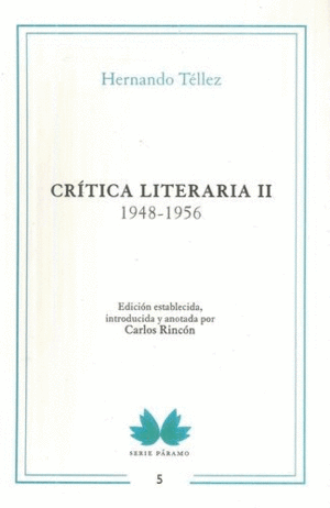 CRÍTICA LITERARIA II. 1948-1956