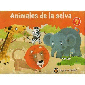 ANIMALES DE LA SELVA - POP UP