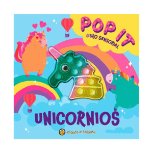 POP IT UNICORNIOS LIBRO SENSORIAL