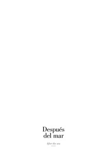 DESPUES DEL MAR