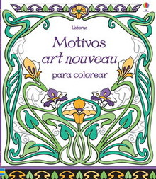 MOTIVOS ART NOUVEAU PARA COLOREAR