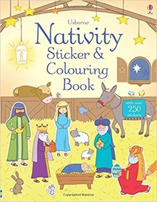 NATIVITY STICKER & COLOURING BOOK