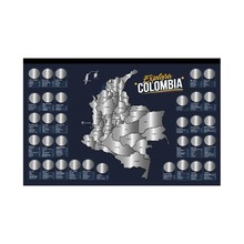 MAPA DE COLOMBIA PARA RASPAR