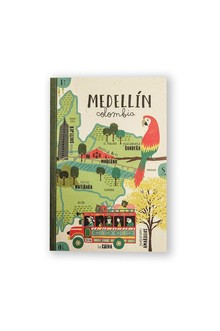 LIBRETA PEQUEÑA MEDELLIN MAPA