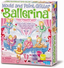 MOULD AND PAINT GLITTER BALLERINA