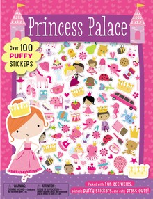 PINCESS PALACE - 100 PUFFY STICKERS