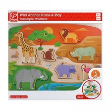 WILD ANIMAL PUZZLE AND PLAY
