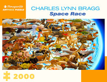 PUZZLE. CHARLES LYNN BRAGG SPACE RACE 2000 PIEZAS