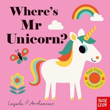 WHERE'S MR UNICORN?  (FELT FLAPS)