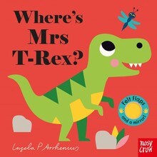 WHERE'S MRS T-REX?  (FELT FLAPS)