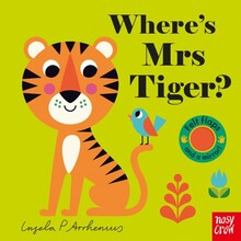 WHERE'S MRS TIGER?  (FELT FLAPS)