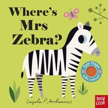 WHERE'S MRS ZEBRA? (FELT FLAPS)